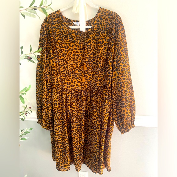 Time and Tru Dresses & Skirts - Leopard Print Dress